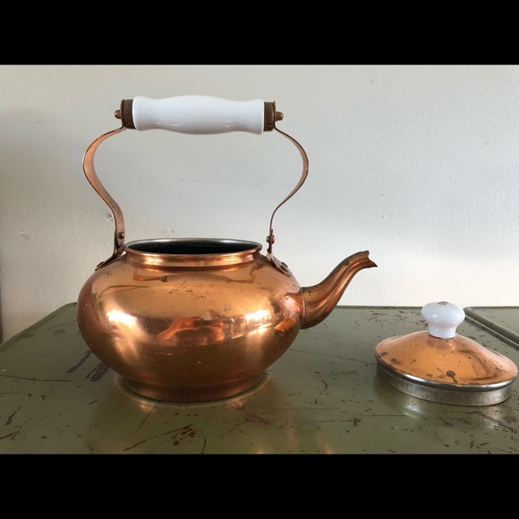 Vintage Tayee Copper Tea Kettle - Picture 7 of 7